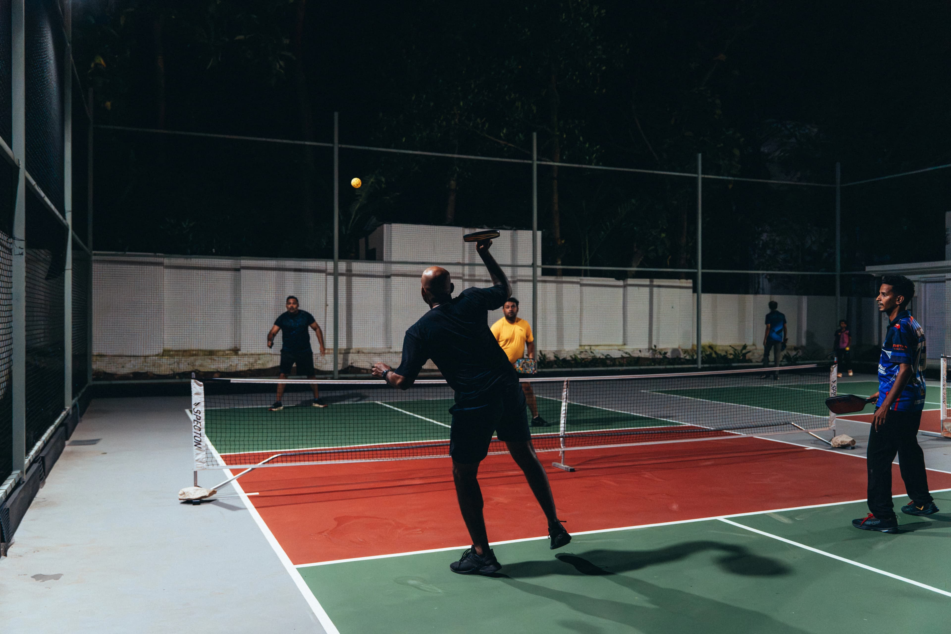 Pickleball coaching at Spinz