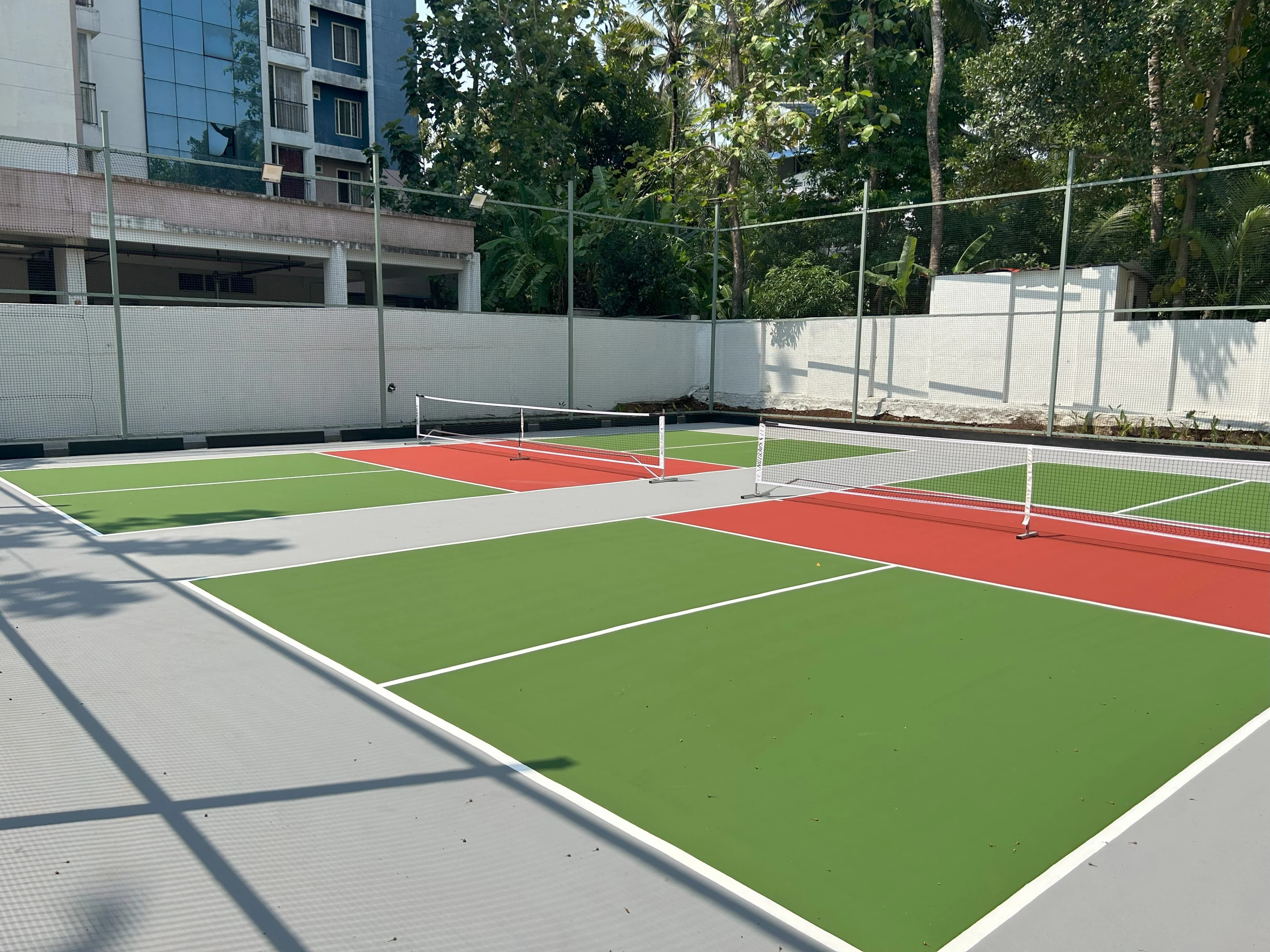 Spinz Pickleball court in Trivandrum